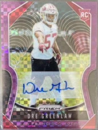 Dre Greenlaw [Autograph Purple Power Prizm] #384