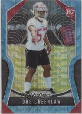 Dre Greenlaw [Blue Wave Prizm] #384