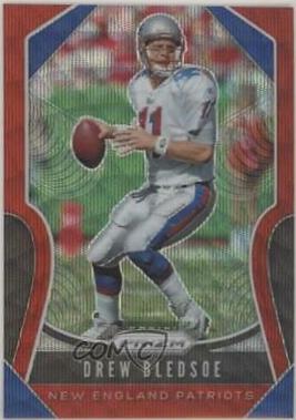 Drew Bledsoe [Red Wave Prizm] #266