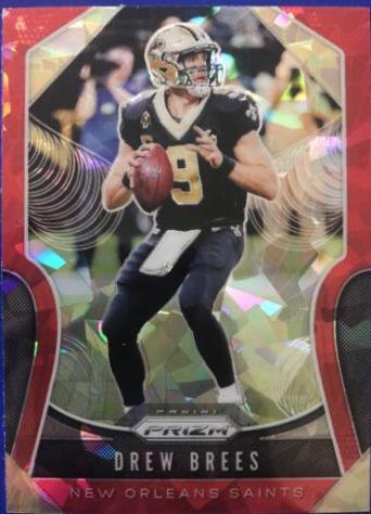Drew Brees [Red Ice Prizm] #186