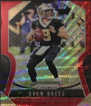 Drew Brees [Red Wave Prizm] #186