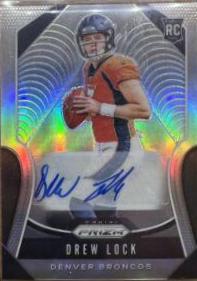 Drew Lock [Autograph Gold Prizm] #304