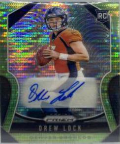 Drew Lock [Autograph Neon Green Prizm] #304