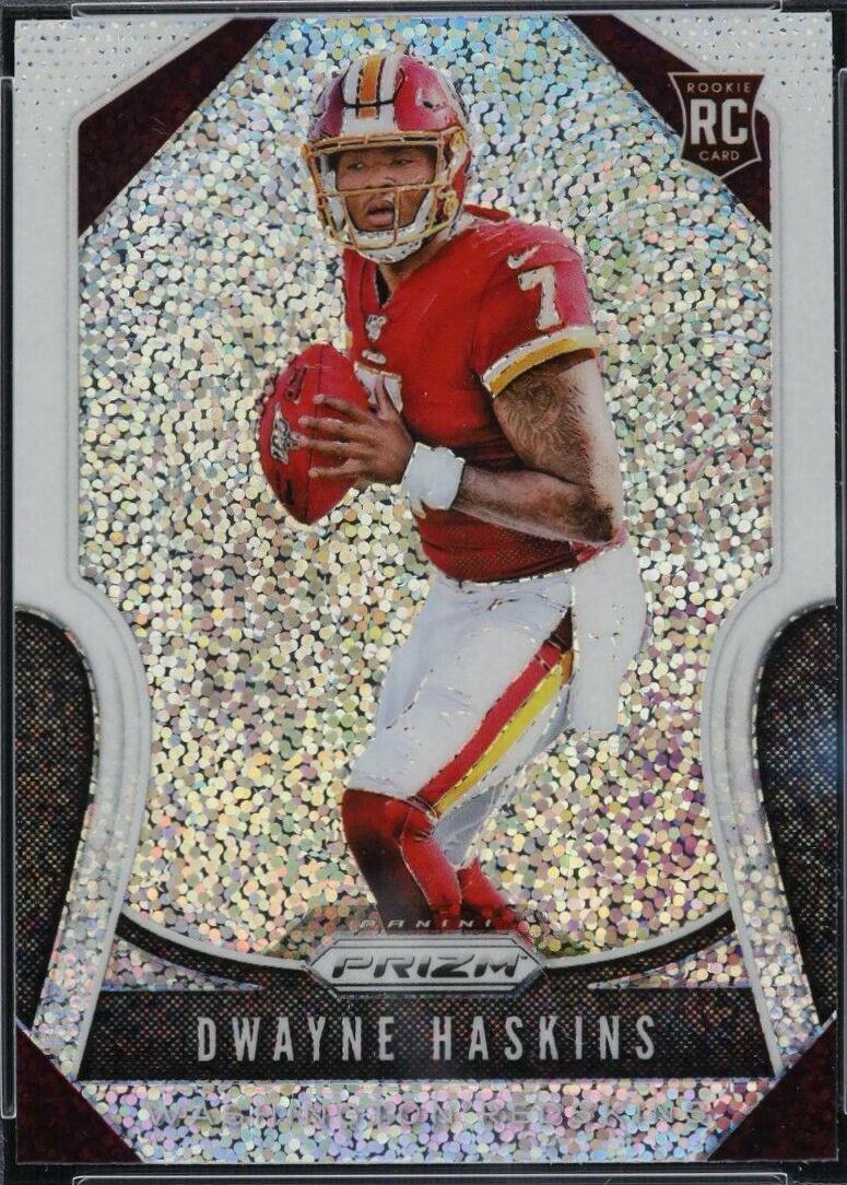 Dwayne Haskins [White Sparkle Prizm] #303