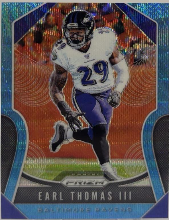 Earl Thomas III [Blue Wave Prizm] #73