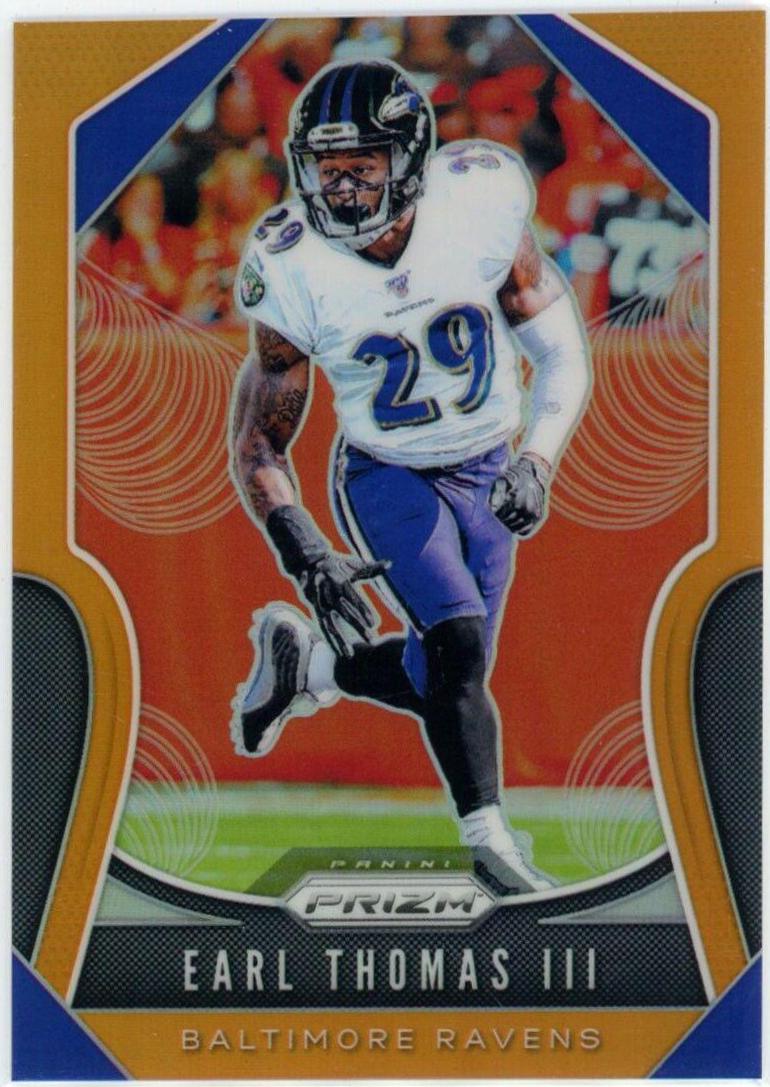 Earl Thomas III [Orange Prizm] #73