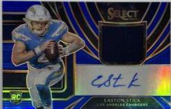 Easton Stick [Autograph Blue Shimmer Prizm] #307