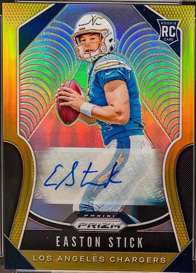 Easton Stick [Autograph Gold Prizm] #307