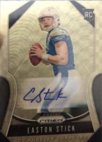 Easton Stick [Autograph Gold Vinyl Prizm] #307