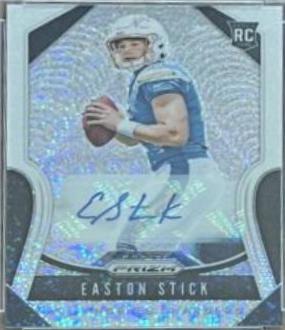 Easton Stick [Autograph White Sparkle Prizm] #307