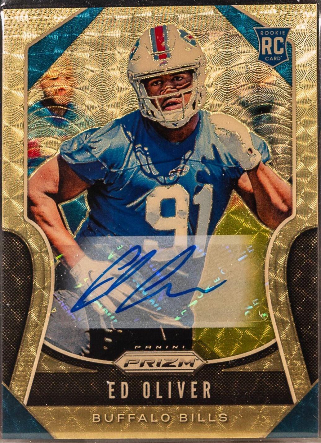 Ed Oliver [Autograph Gold Vinyl Prizm] #378