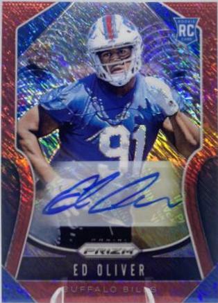 Ed Oliver [Autograph Red Shimmer Prizm] #378