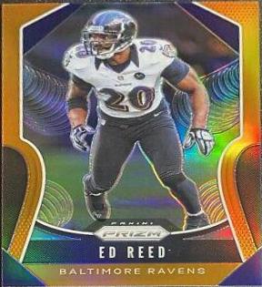 Ed Reed [Orange Prizm] #274
