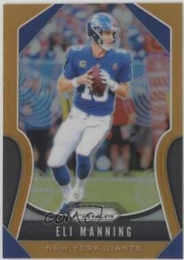 Eli Manning [Orange Prizm] #45
