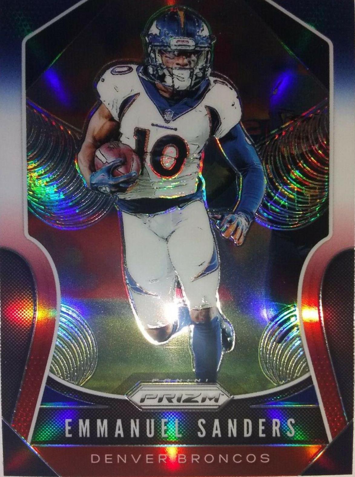 Emmanuel Sanders [Red, White, Blue Prizm] #200