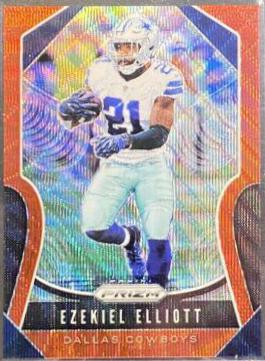 Ezekiel Elliott [Red Wave Prizm] #38
