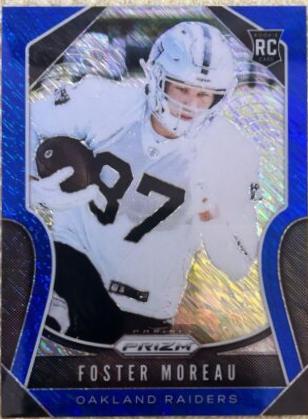 Foster Moreau [Autograph Blue Shimmer Prizm] #372