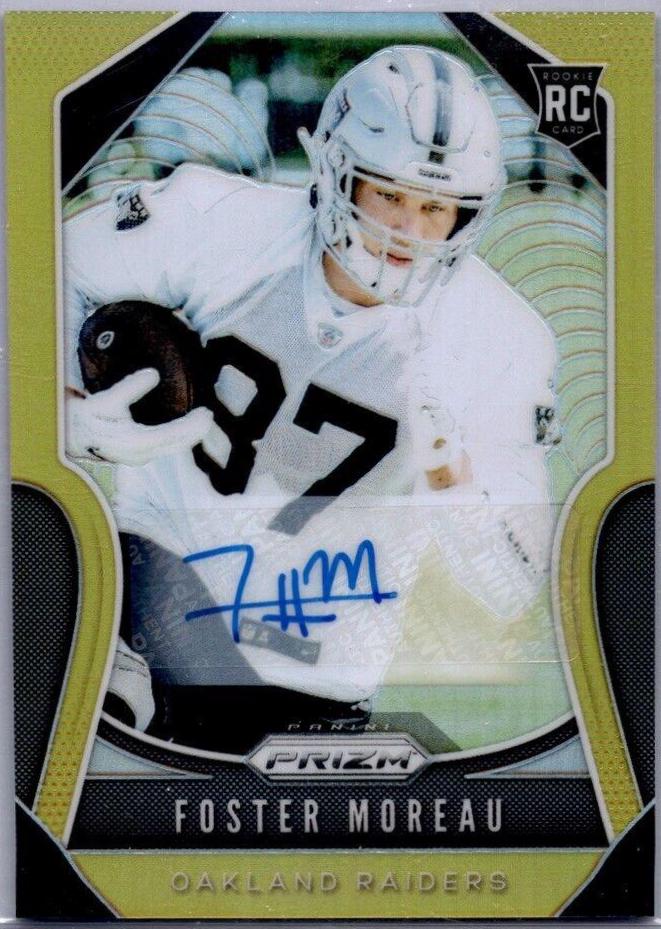 Foster Moreau [Autograph Gold Prizm] #372