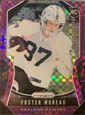 Foster Moreau [Autograph Purple Power Prizm] #372