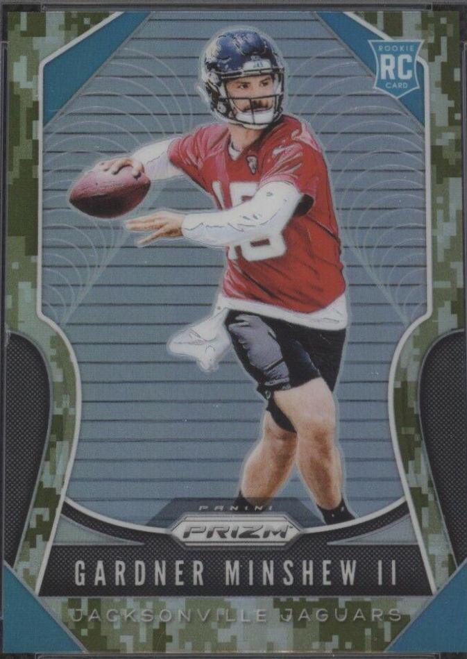 Gardner Minshew II [Autograph Camo Prizm] #322