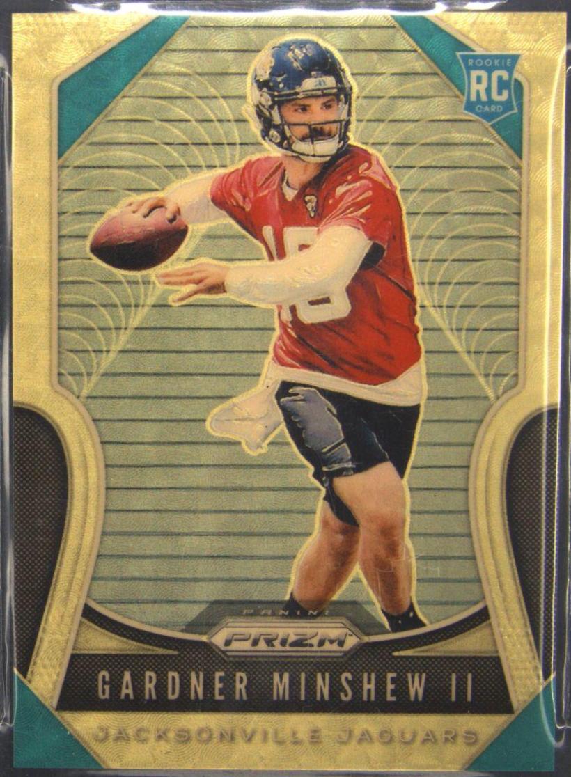 Gardner Minshew II [Autograph Gold Vinyl Prizm] #322