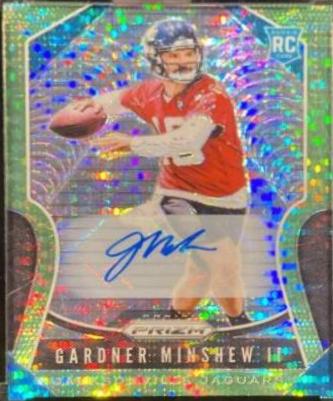 Gardner Minshew II [Autograph Green Scope Prizm] #322