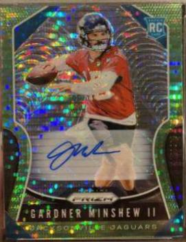 Gardner Minshew II [Autograph Neon Green Prizm] #322