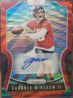Gardner Minshew II [Autograph Red Wave Prizm] #322