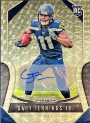 Gary Jennings Jr. [Autograph Gold Vinyl Prizm] #355