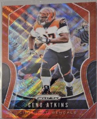 Geno Atkins [Red Wave Prizm] #83