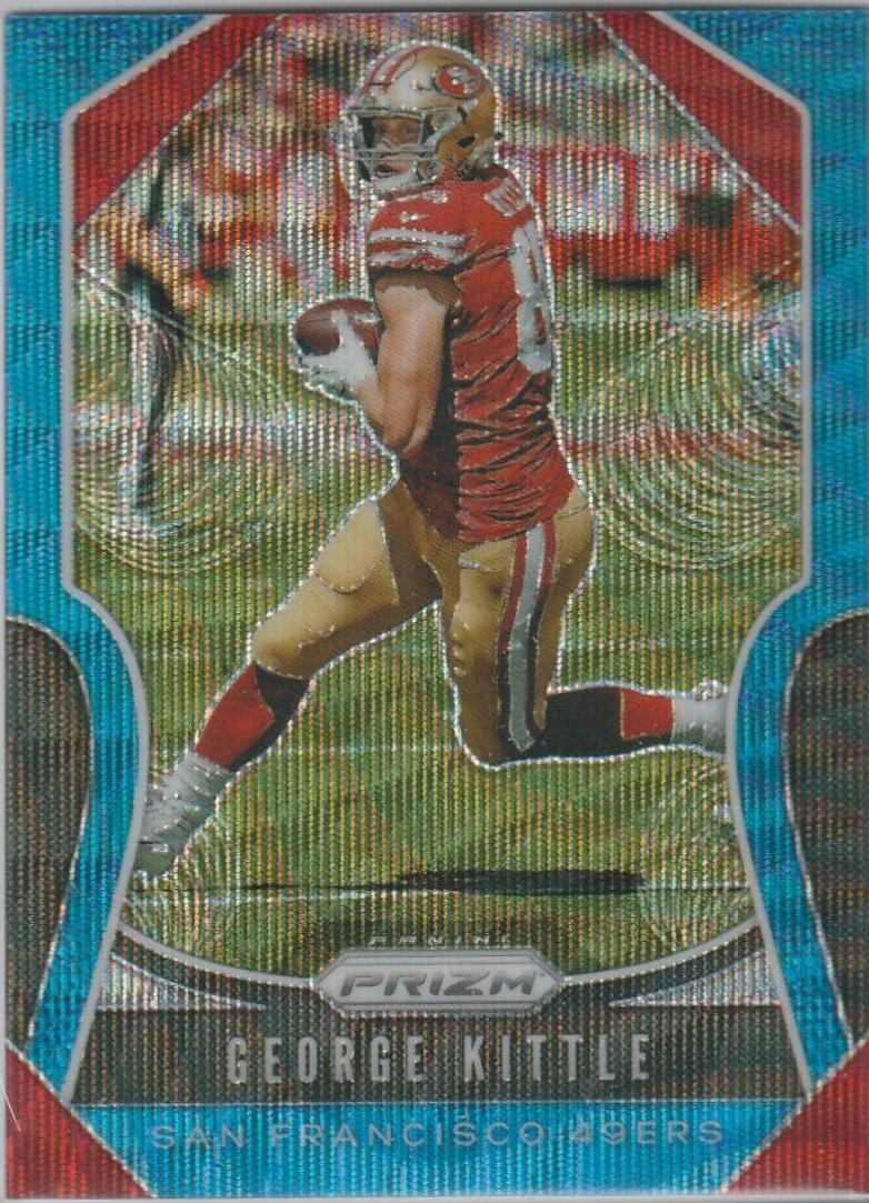George Kittle [Blue Wave Prizm] #251
