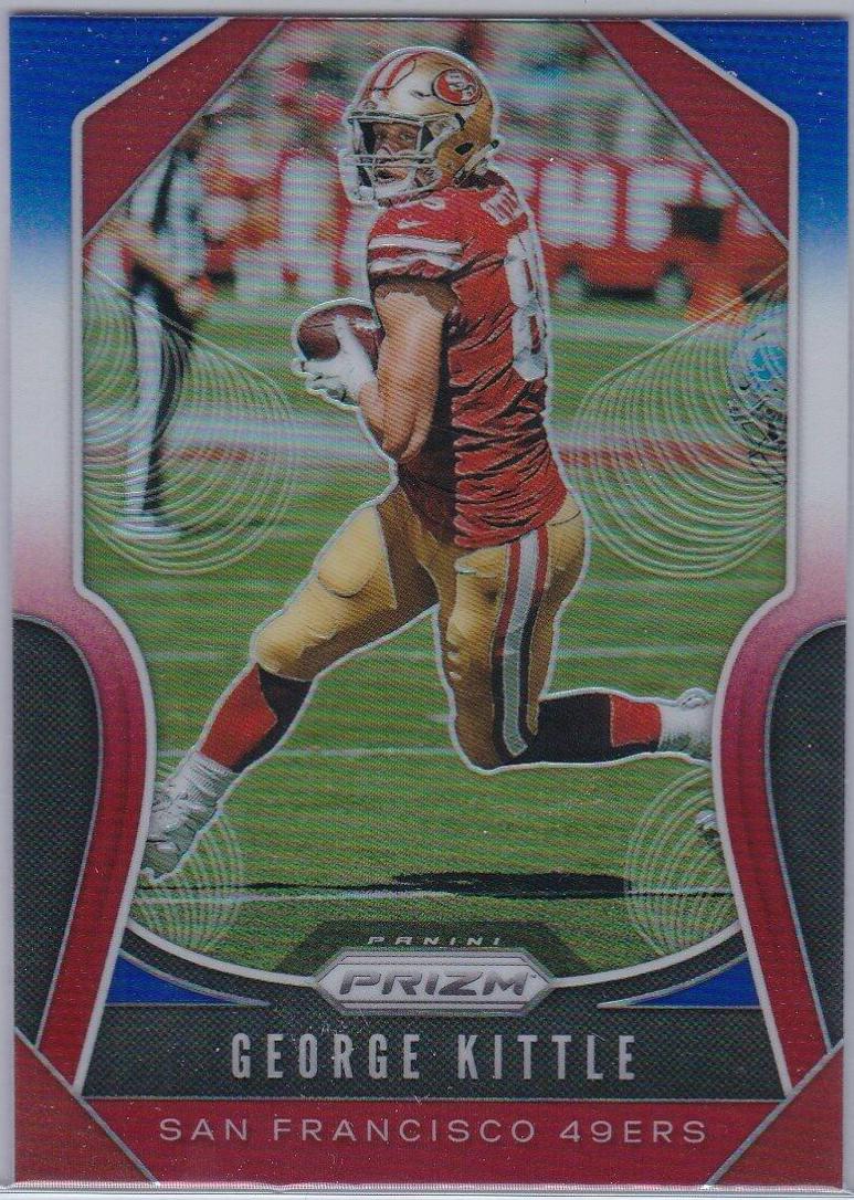 George Kittle [Red, White, Blue Prizm] #251