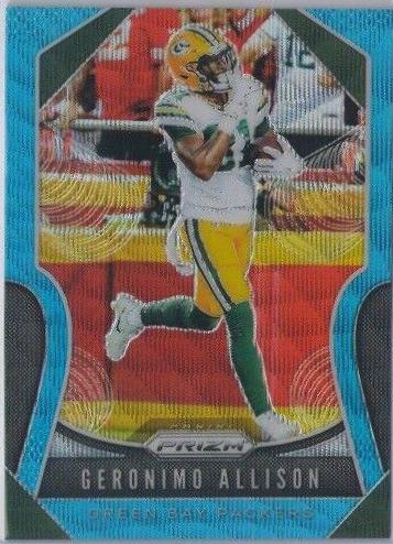 Geronimo Allison [Blue Wave Prizm] #116