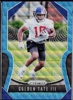 Golden Tate III [Blue Wave Prizm] #56