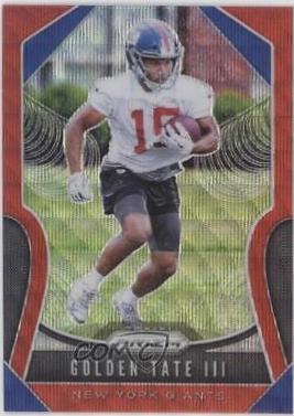 Golden Tate III [Red Wave Prizm] #56