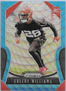 Greedy Williams [Blue Wave Prizm] #315