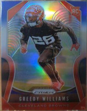 Greedy Williams [Red, White, Blue Prizm] #315