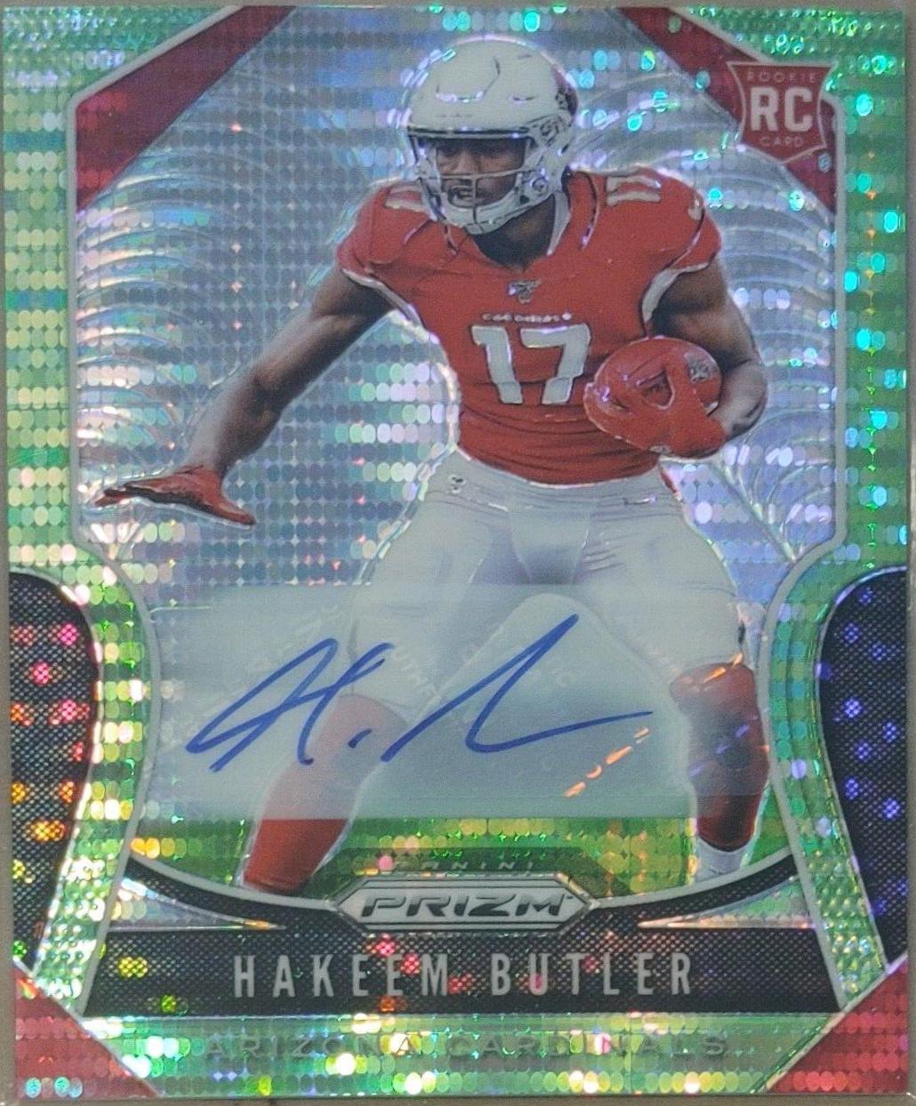Hakeem Butler [Autograph Neon Green Prizm] #350