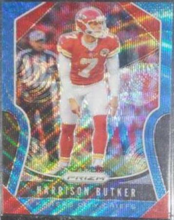 Harrison Butker [Blue Wave Prizm] #215