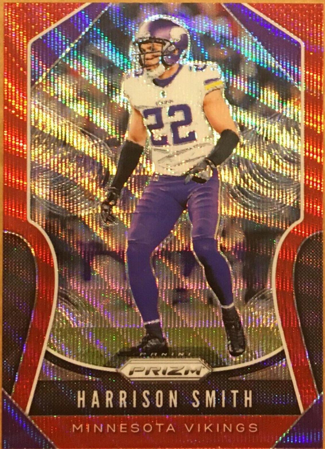 Harrison Smith [Red Wave Prizm] #131