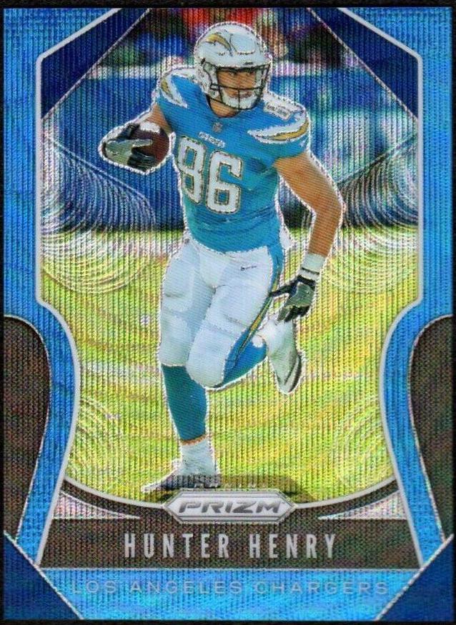 Hunter Henry [Blue Wave Prizm] #219