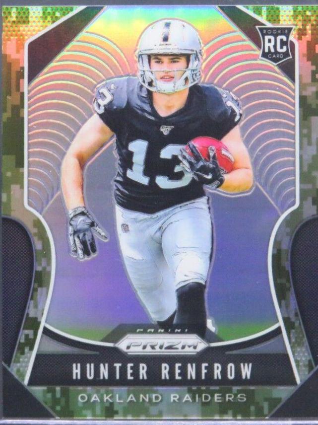 Hunter Renfrow [Autograph Camo Prizm] #357