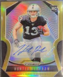 Hunter Renfrow [Autograph Gold Prizm] #357