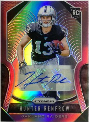 Hunter Renfrow [Autograph Pink Prizm] #357