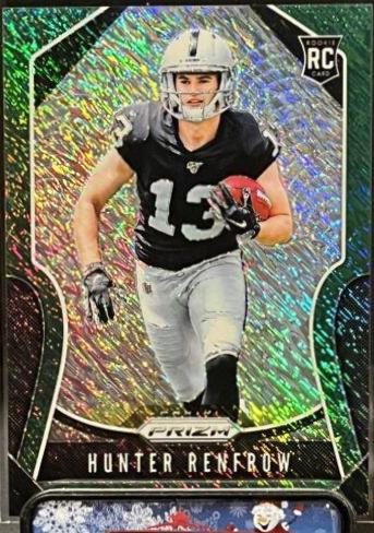 Hunter Renfrow [Green Shimmer] #357