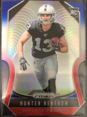 Hunter Renfrow [Red, White, Blue Prizm] #357