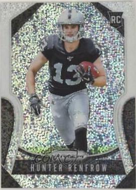Hunter Renfrow [White Sparkle Prizm] #357