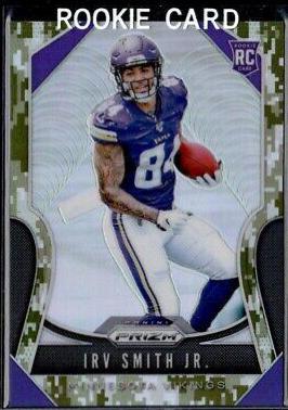 Irv Smith Jr. [Autograph Camo Prizm] #366