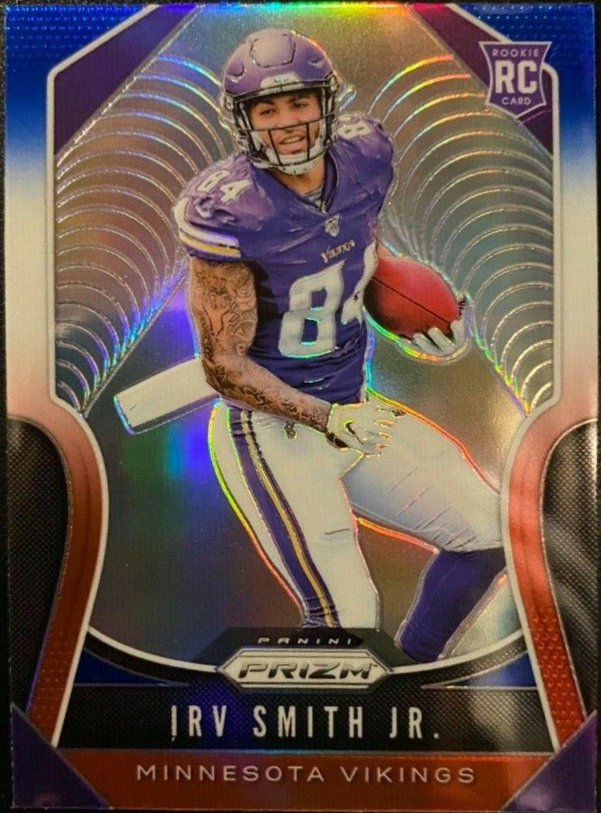 Irv Smith Jr. [Red, White, Blue Prizm] #366