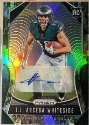 J. J. Arcega Whiteside [Autograph Camo Prizm] #348